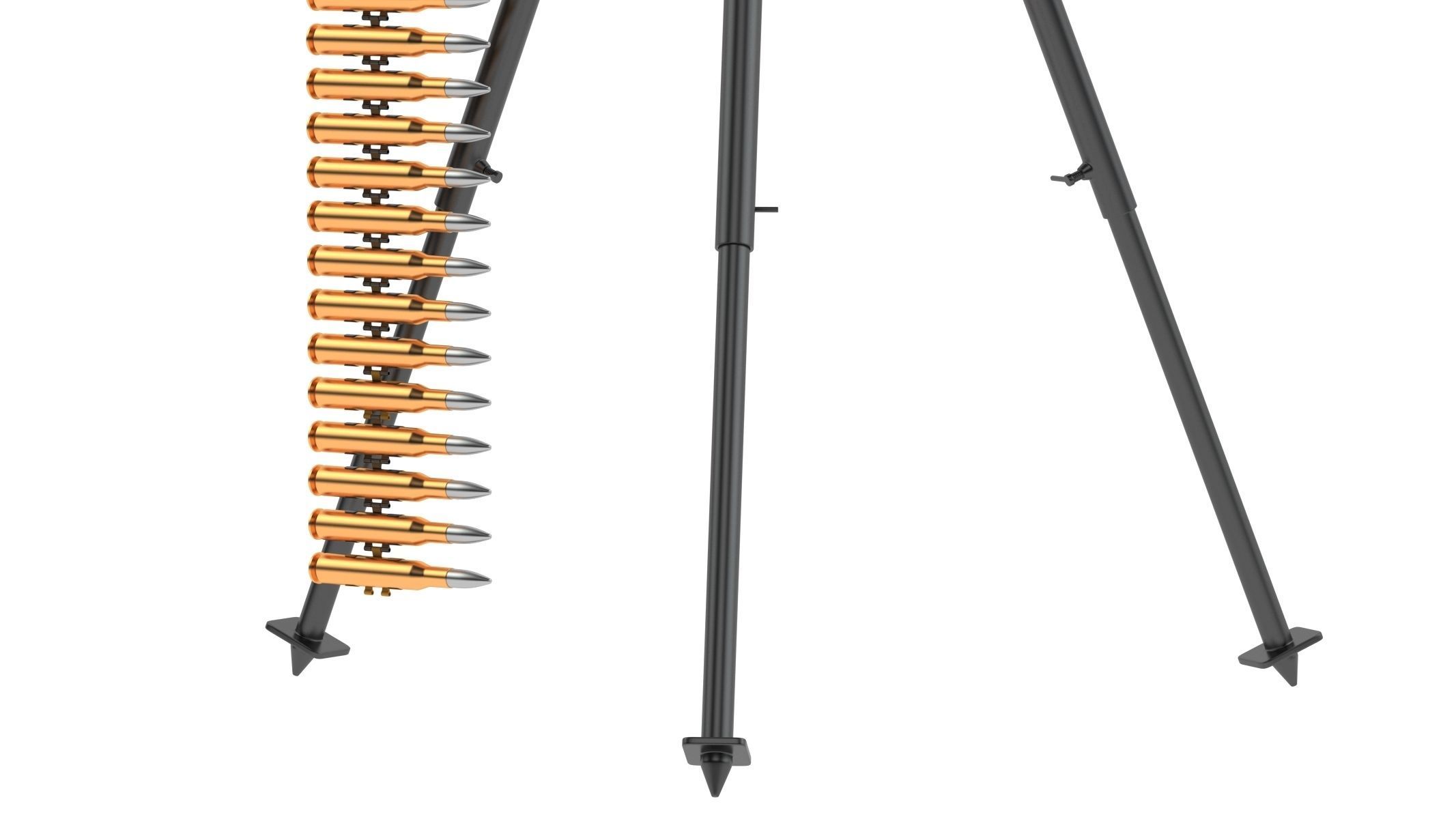 DShK Heavy Machine Gun 3D model_9