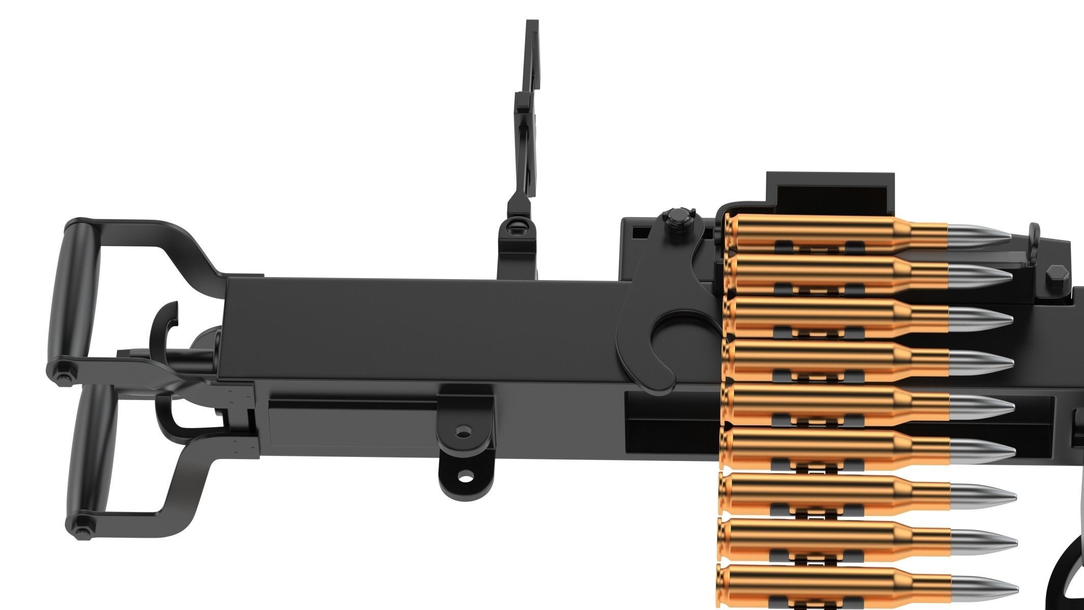 DShK Heavy Machine Gun 3D model_13