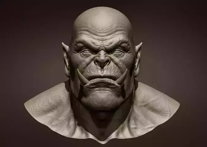 Orc head