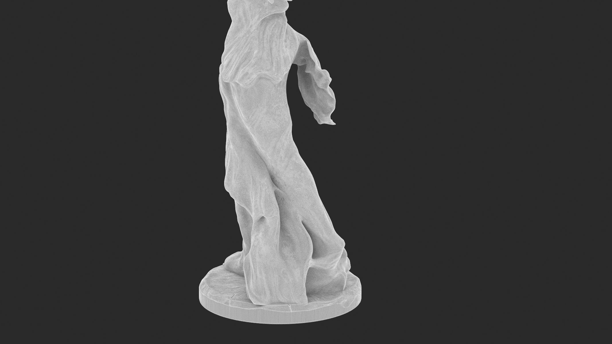 Winged Victory of Samothrace 3D print model_18