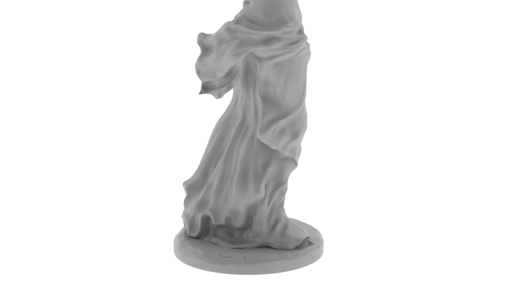 Winged Victory of Samothrace 3D print model_6