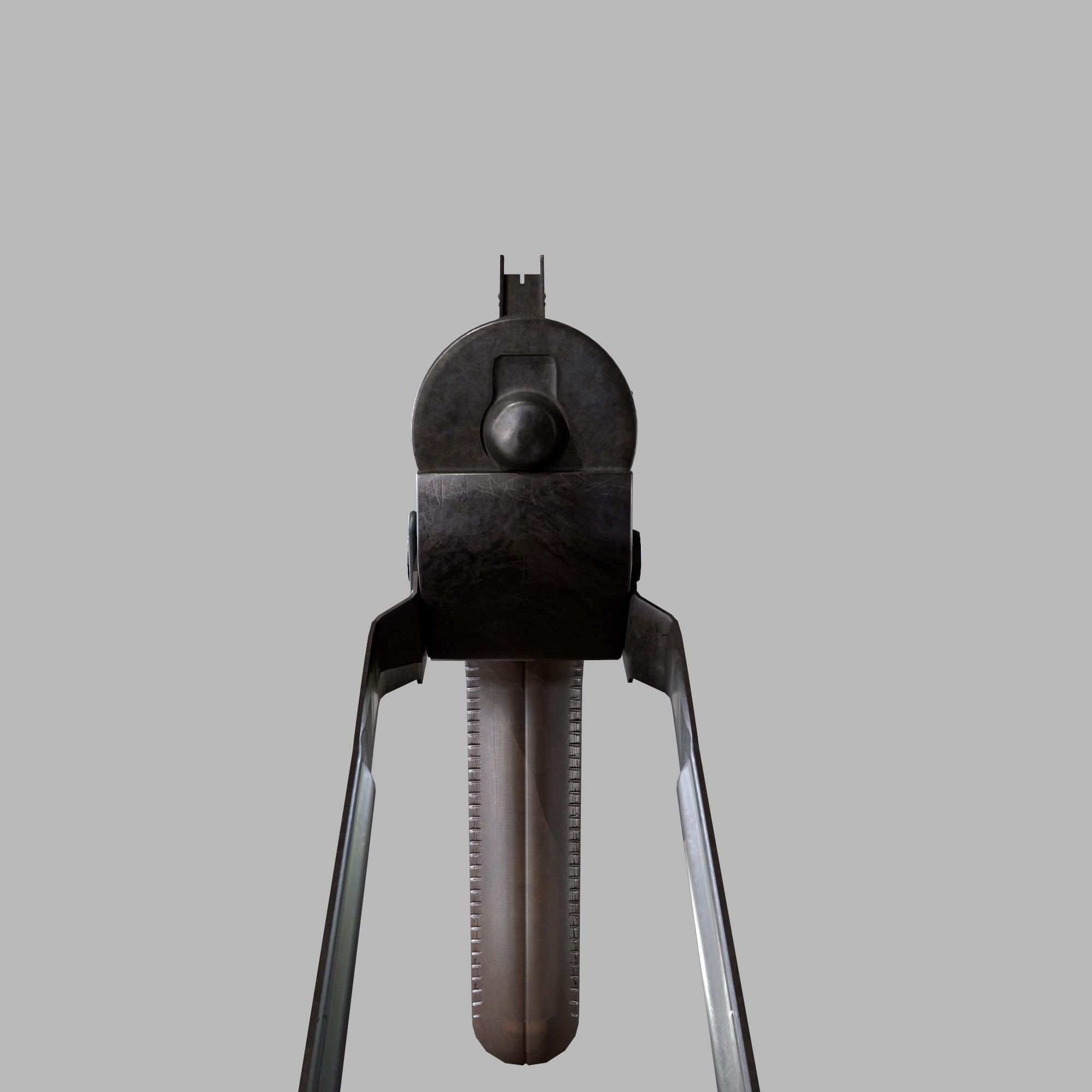 Type 64 SMG Low-poly 3D model_15