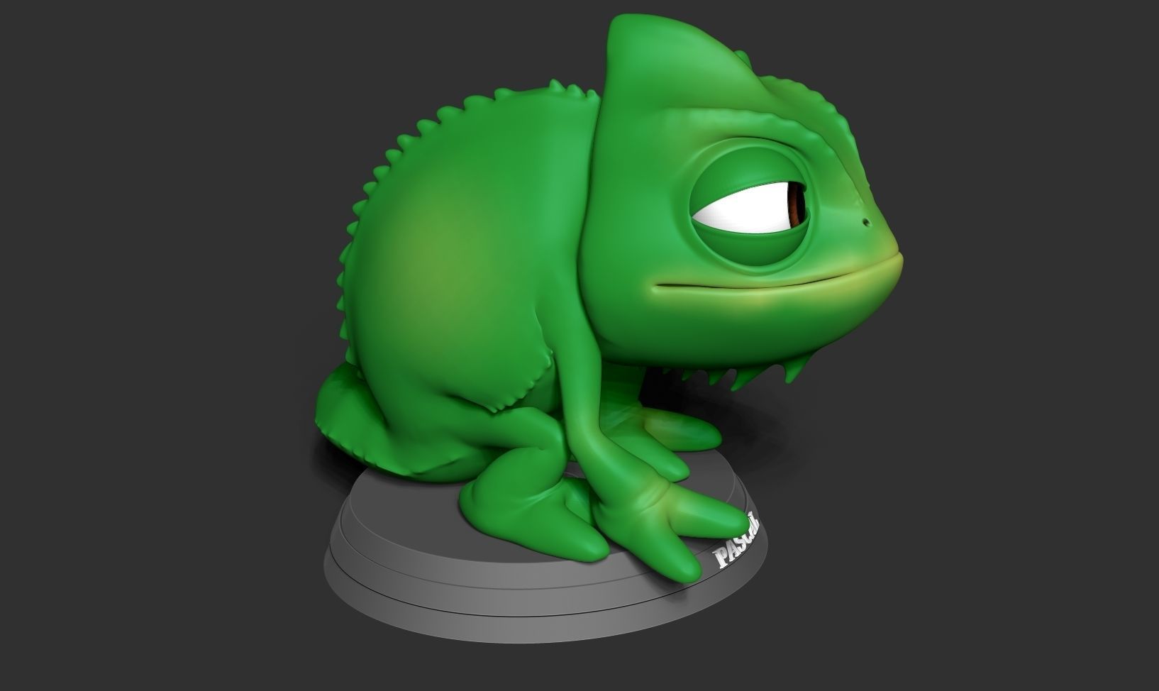 Pascal with shaka sign 3D print model_14