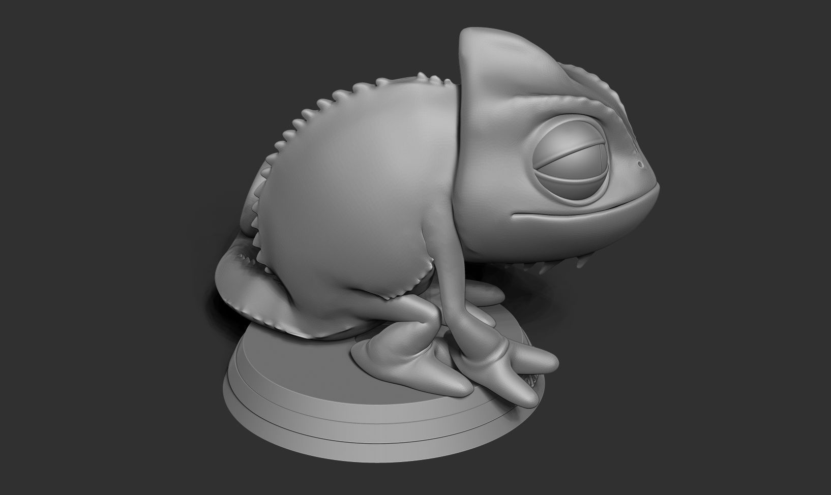 Pascal with shaka sign 3D print model_15