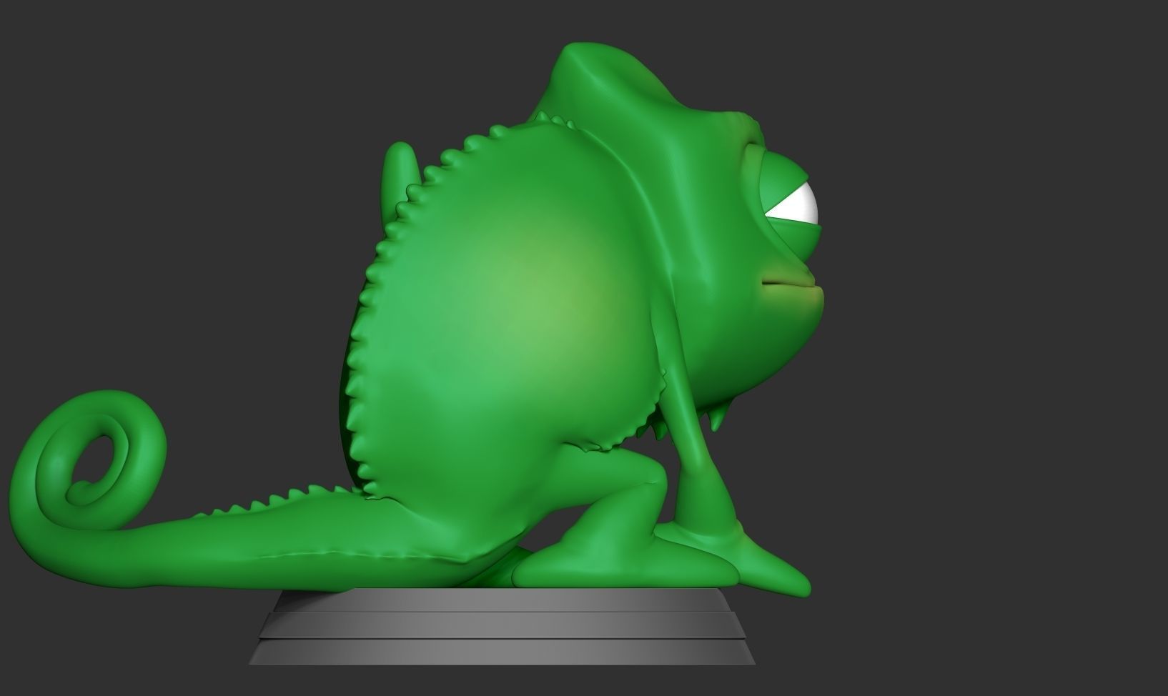 Pascal with shaka sign 3D print model_16