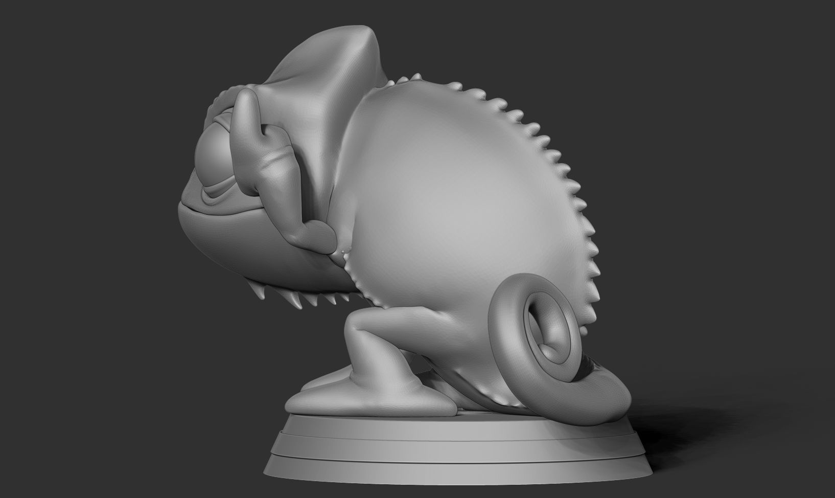 Pascal with shaka sign 3D print model_17