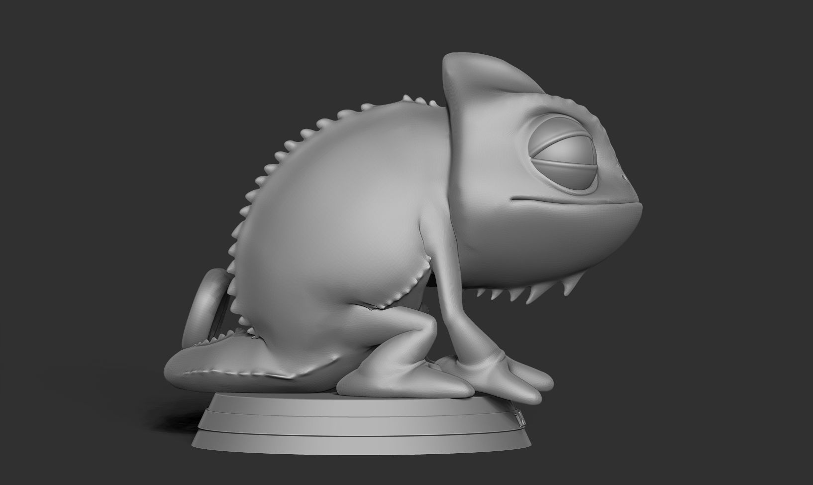 Pascal with shaka sign 3D print model_11