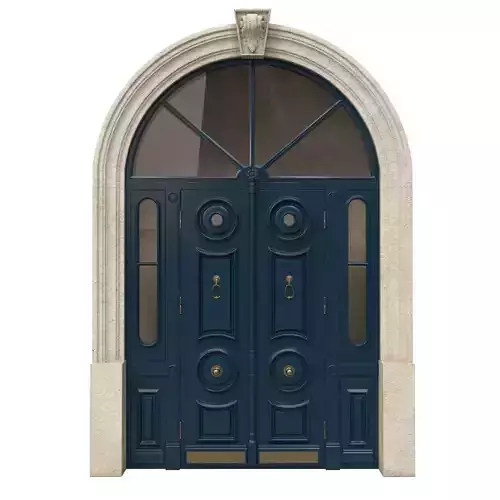 Entrance classic door 43