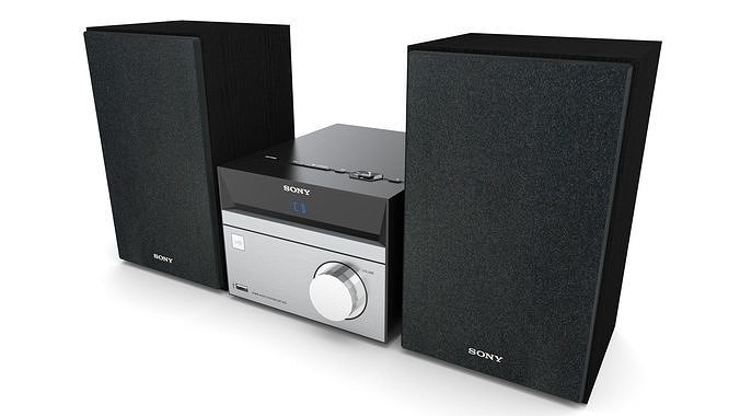 SONY CMT-S20 Free 3D model
