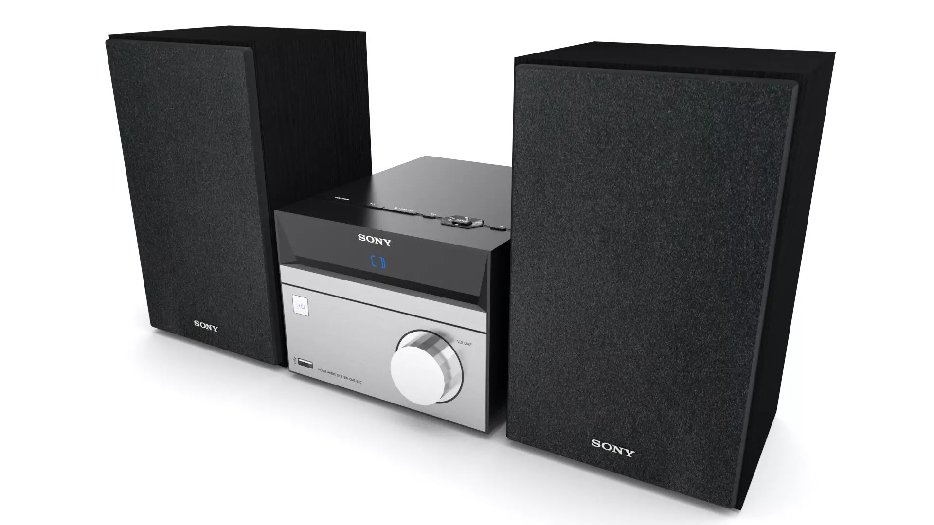SONY CMT-S20 Free 3D model