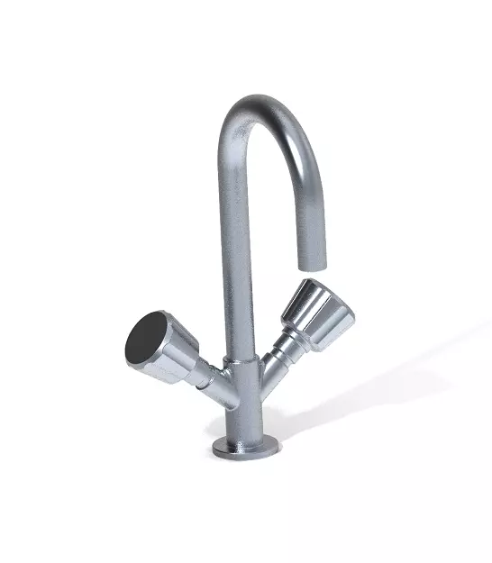 Modern Wash Mixer Tap 3D print model_0