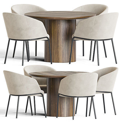 Dining Set 105 3D model