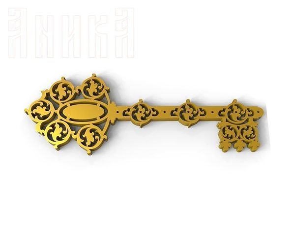 Key to the city 3D print model