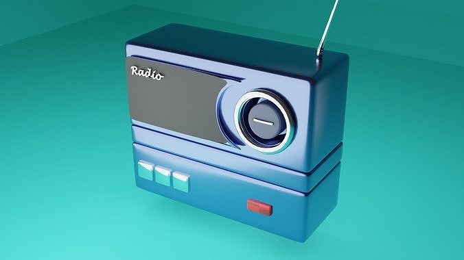 Classic Radio 3D print model