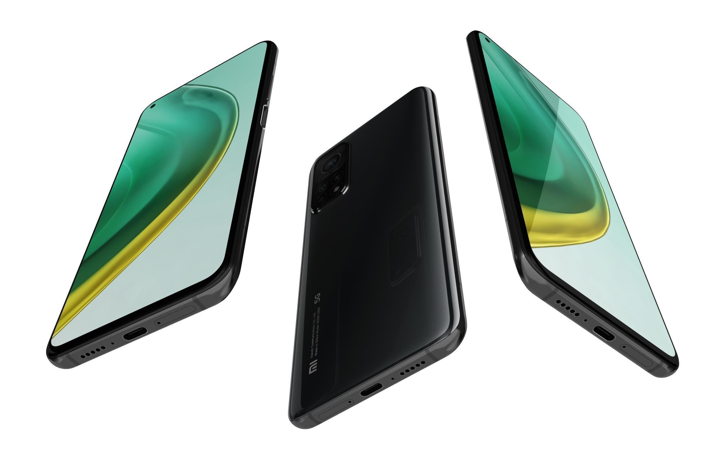 Xiaomi Redmi Note 10 And Pro 3D model_48