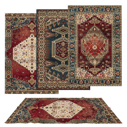 Rugs No 120 Low-poly 3D model