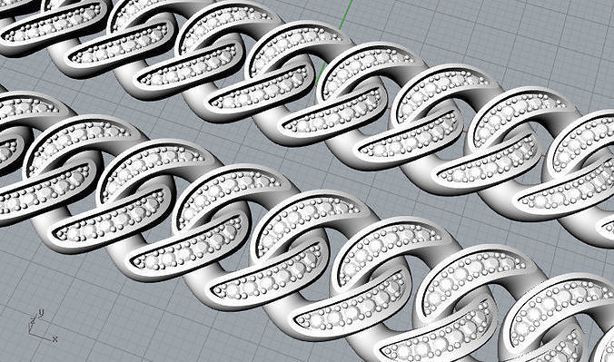CUBAN CHAIN 05 3D print model