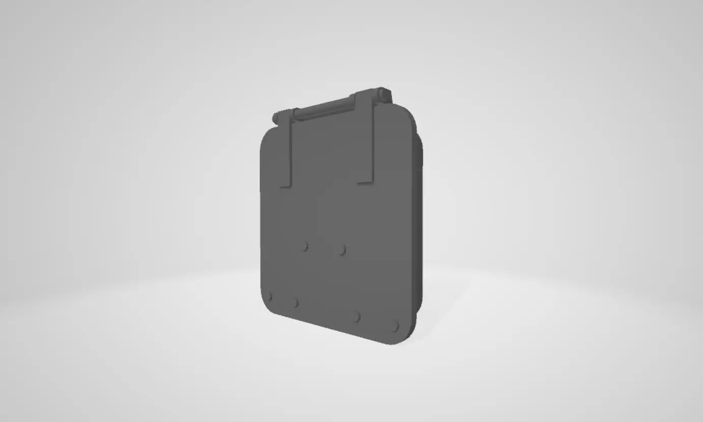 Deck cover for ship models 3D print model