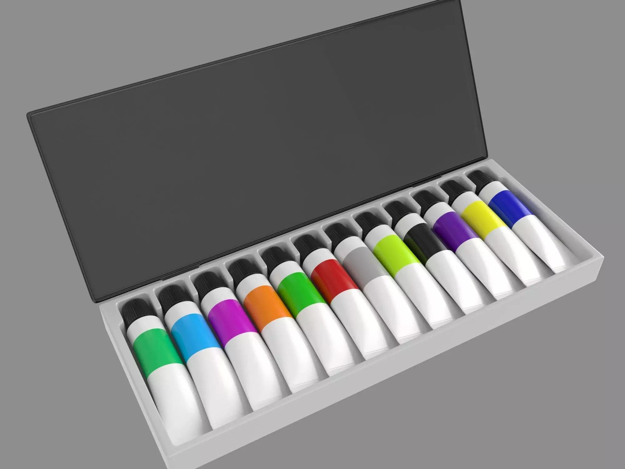 Color Tube 3D model
