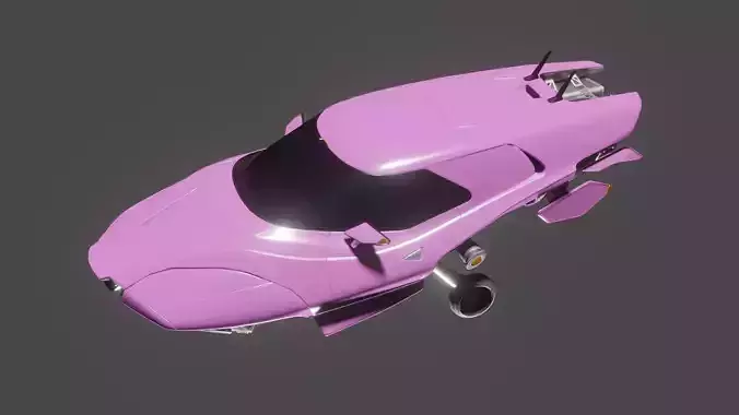Cyberpunk HoverCar