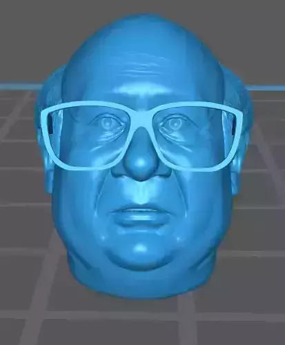 Danny Devito Face Model 3D print model