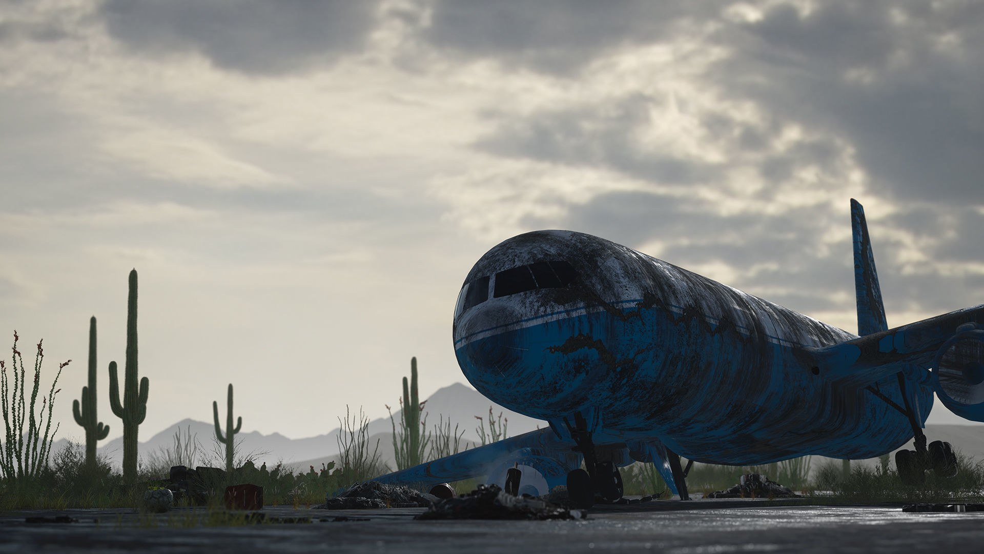 Abandoned Flight 3D model_1