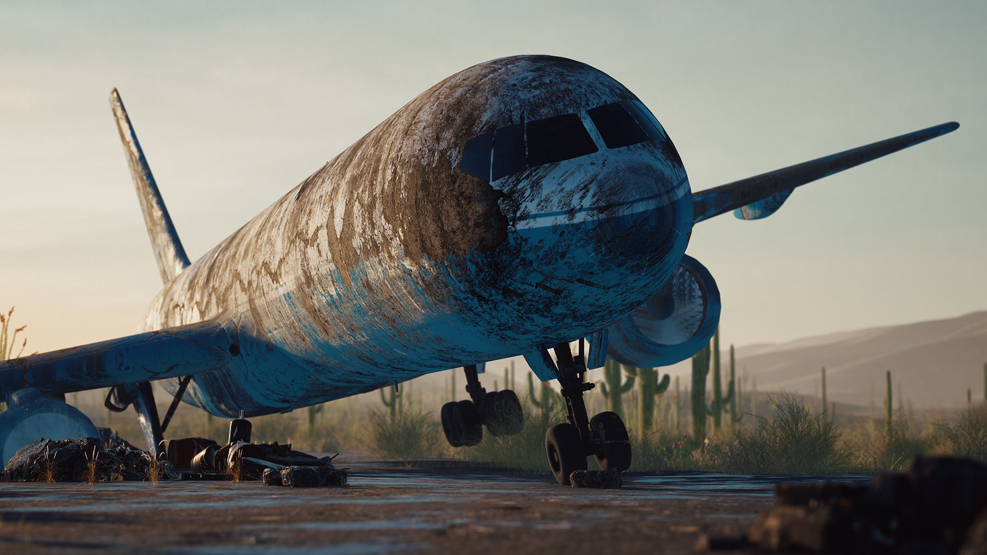 Abandoned Flight 3D model_4