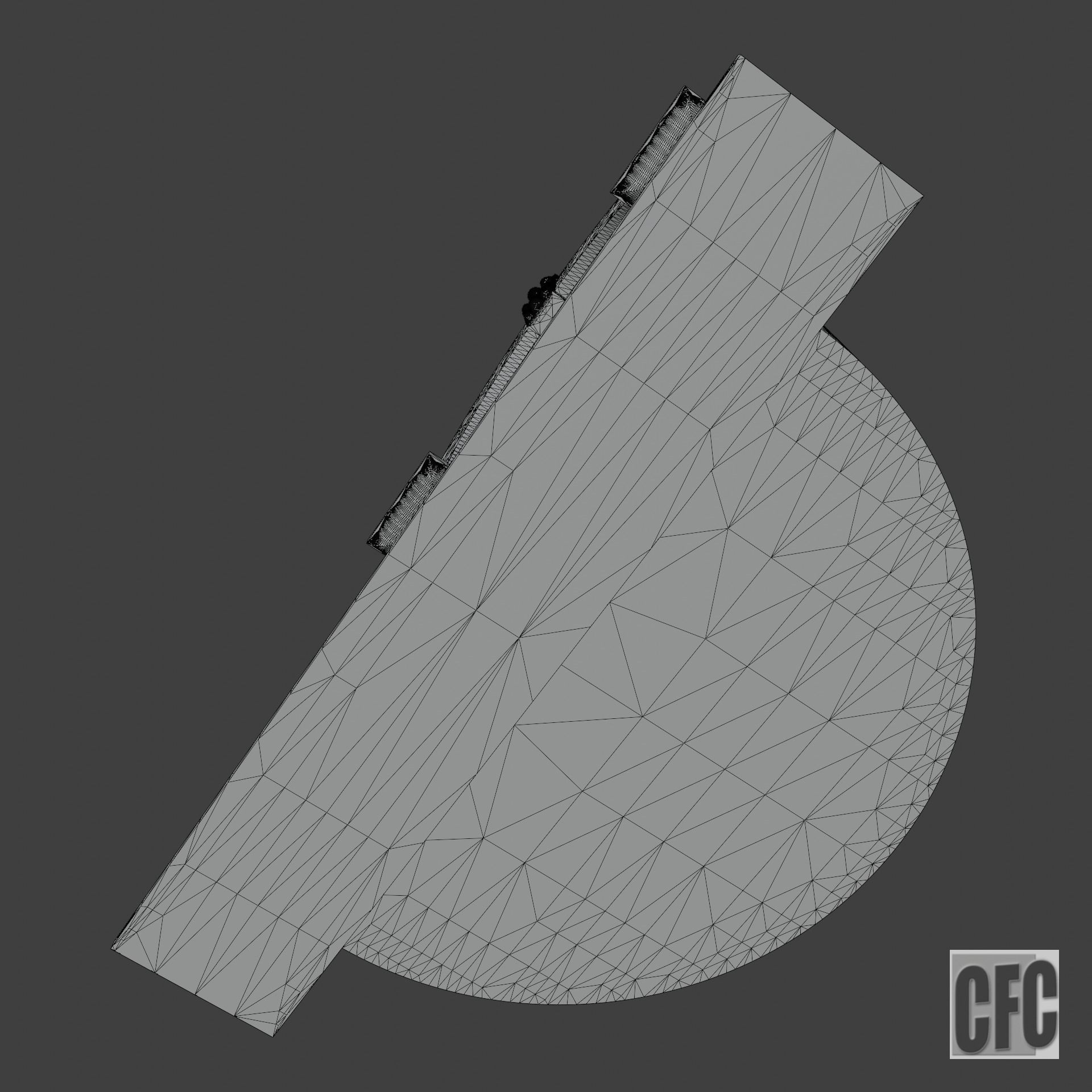 Niche - 3d model for CNC - NicheCFC02 3D print model_14