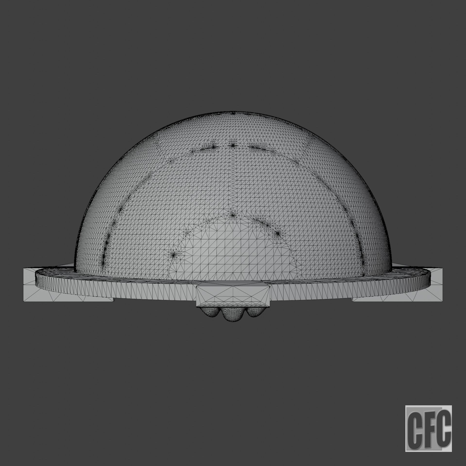 Niche - 3d model for CNC - NicheCFC02 3D print model_16