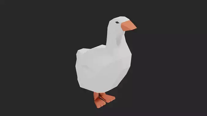 Lowpoly Goose