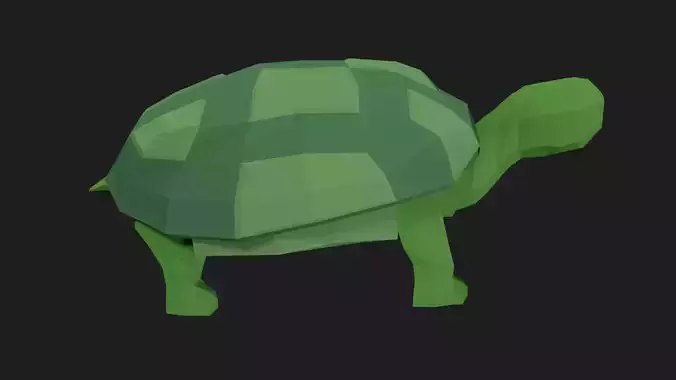Lowpoly Turtle