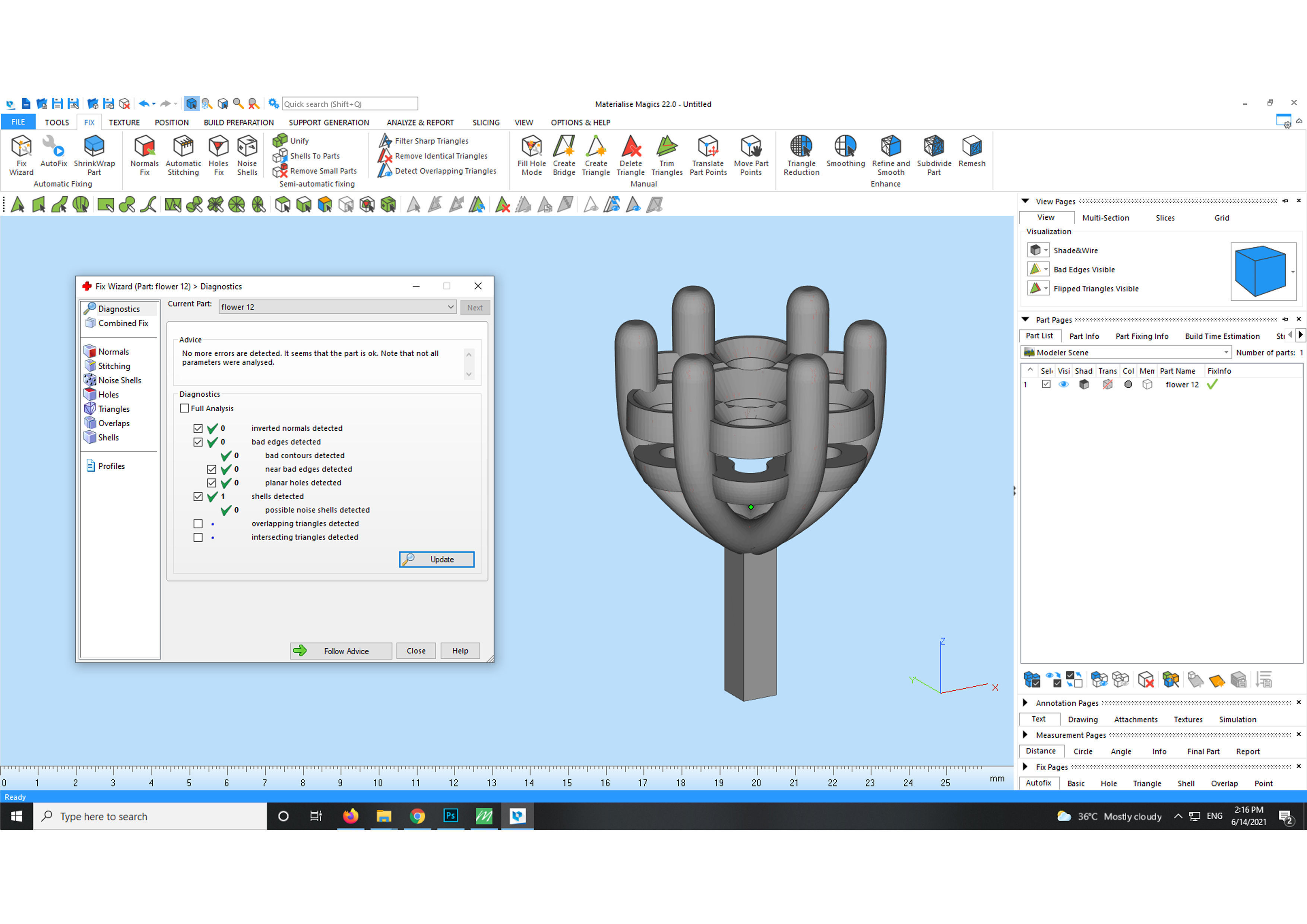 wedding rings 3D print model_15