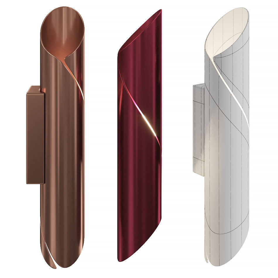 Arrow Wall Lamp 3D model_2