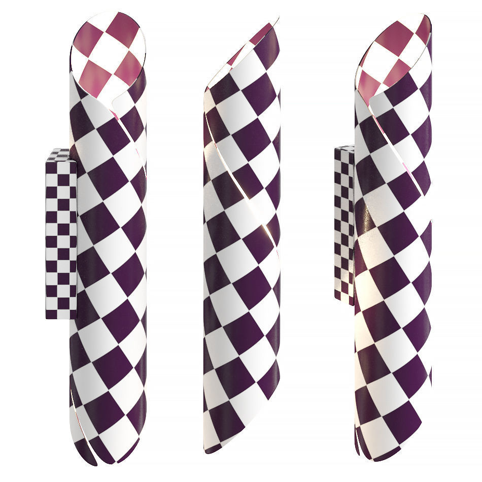 Arrow Wall Lamp 3D model_3