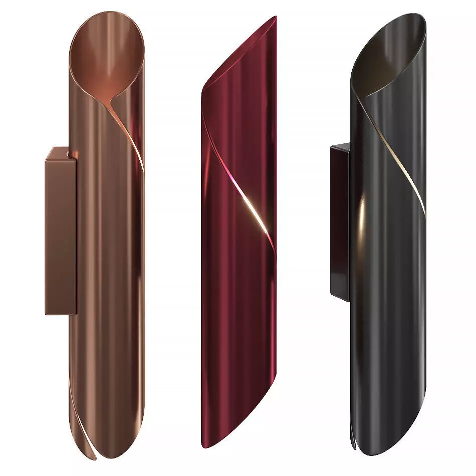 Arrow Wall Lamp 3D model_0