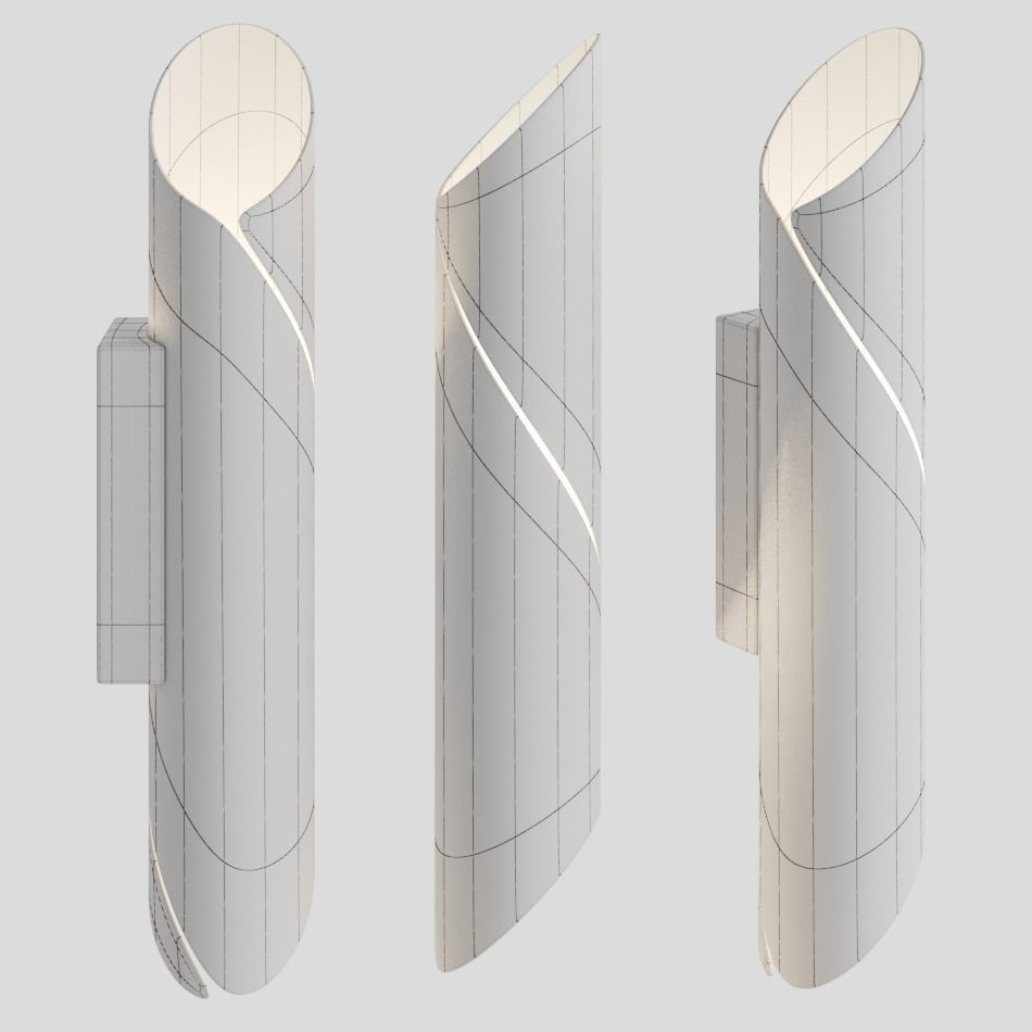 Arrow Wall Lamp 3D model_6