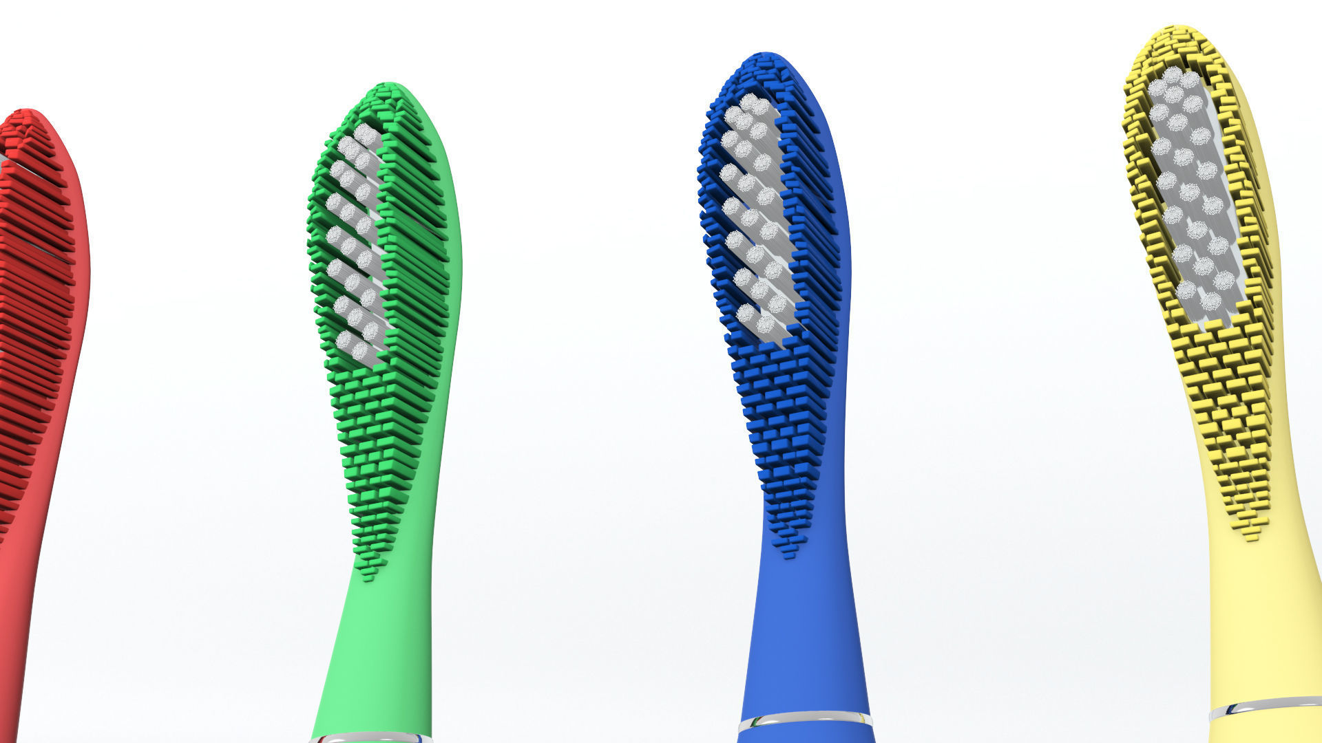 Smart Toothbrush 3D model_8