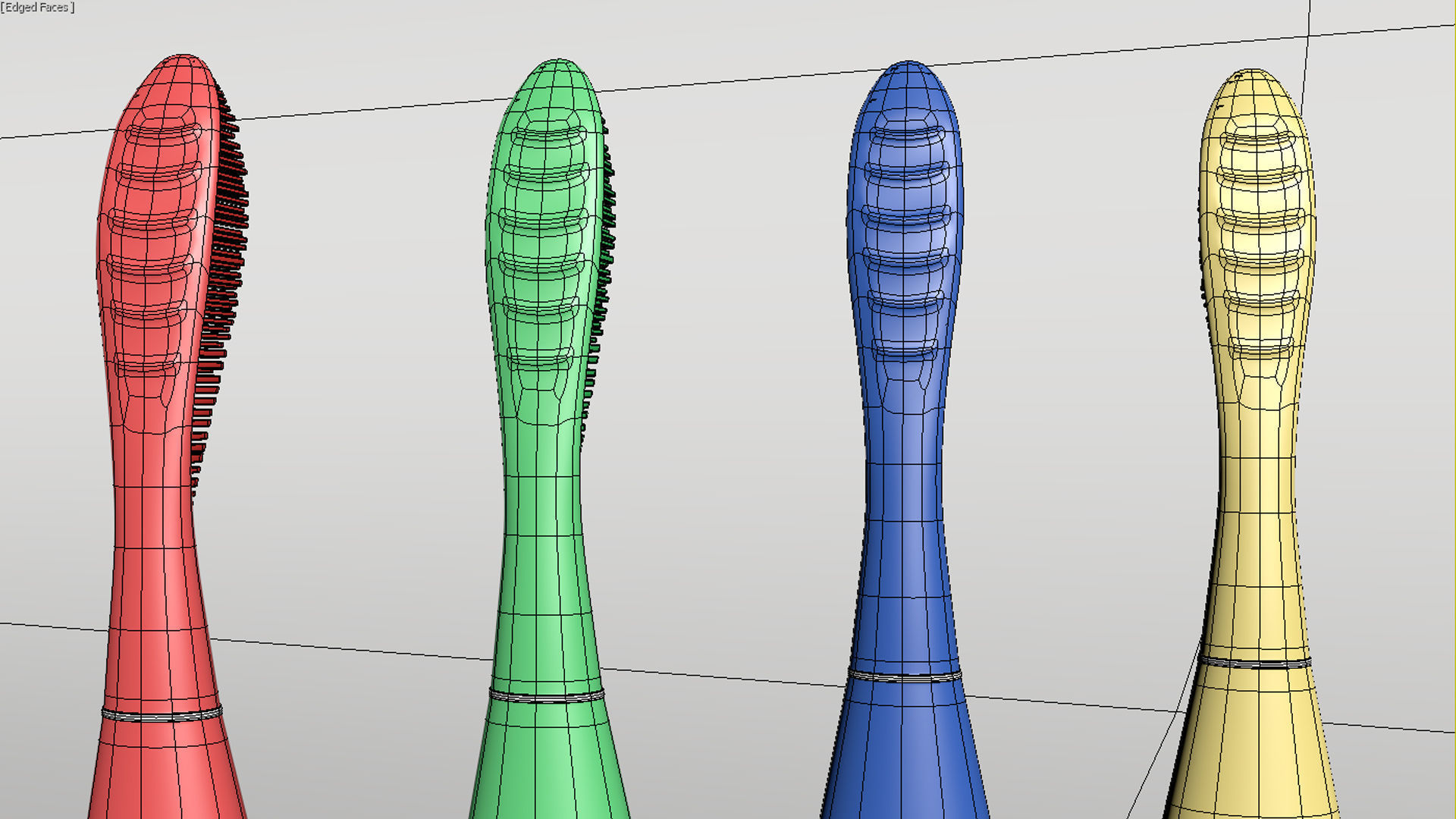 Smart Toothbrush 3D model_11