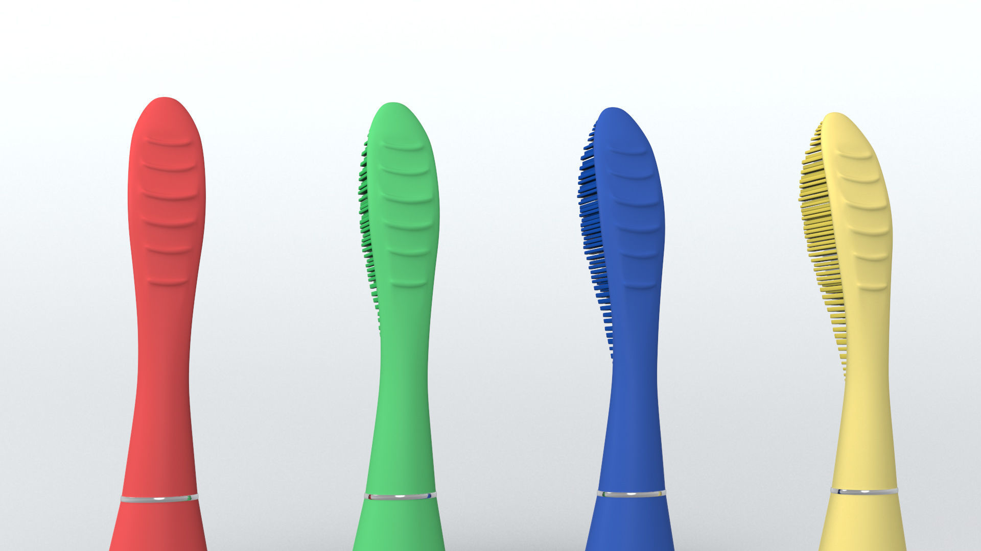 Smart Toothbrush 3D model_4
