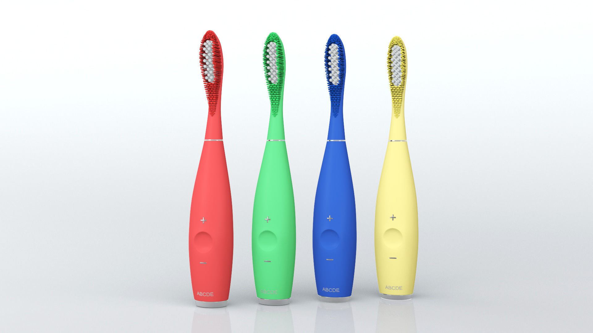 Smart Toothbrush 3D model_2