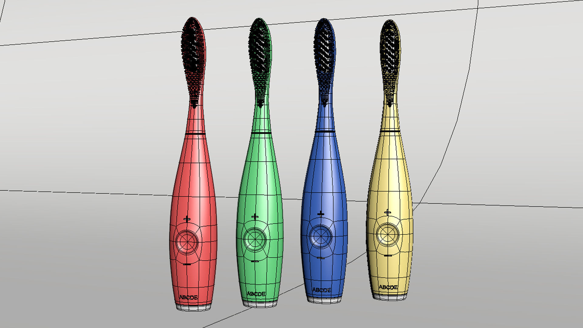 Smart Toothbrush 3D model_10