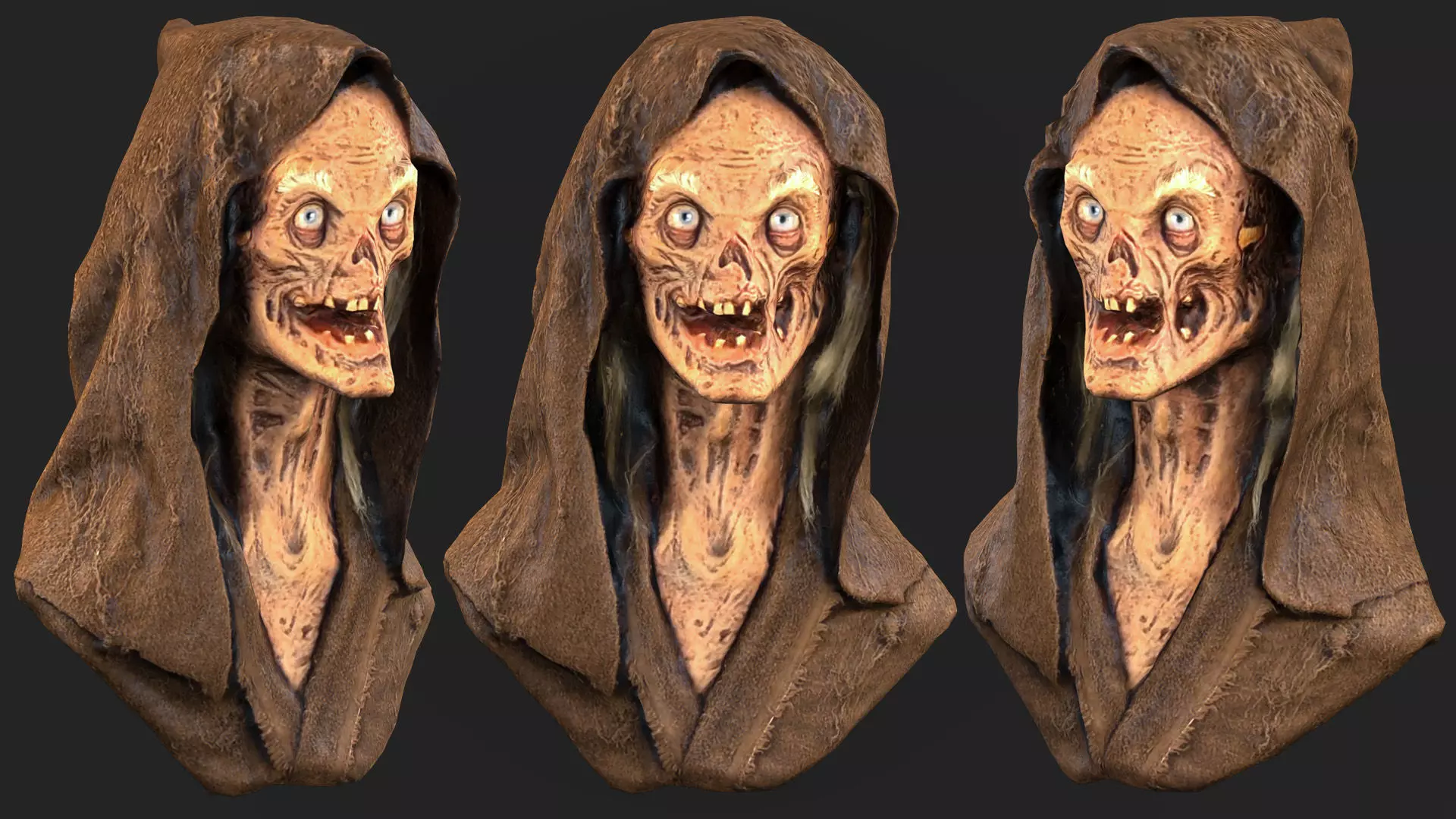 Tales From the Crypt - Creep Low-poly 3D model