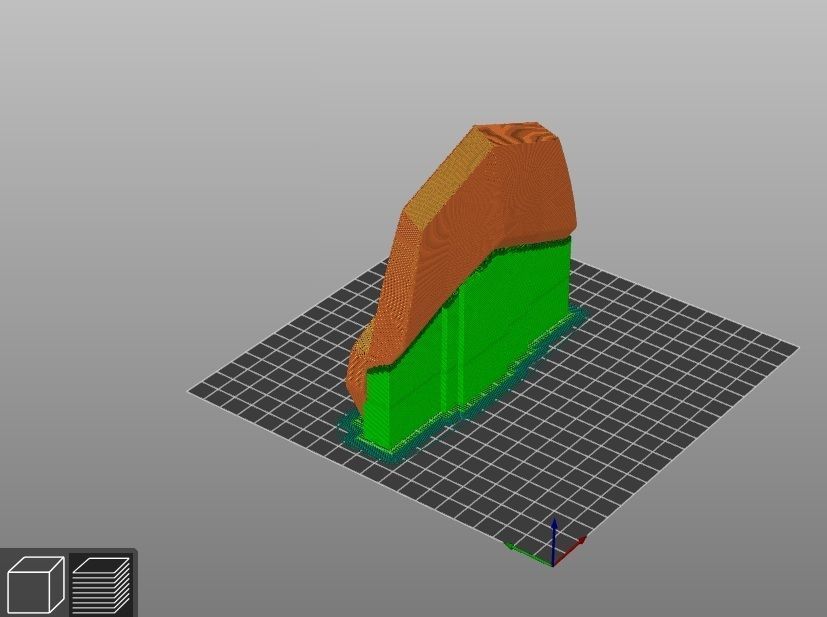 BN302 BENELLI Rear armrest shelf modification 3D print model_2