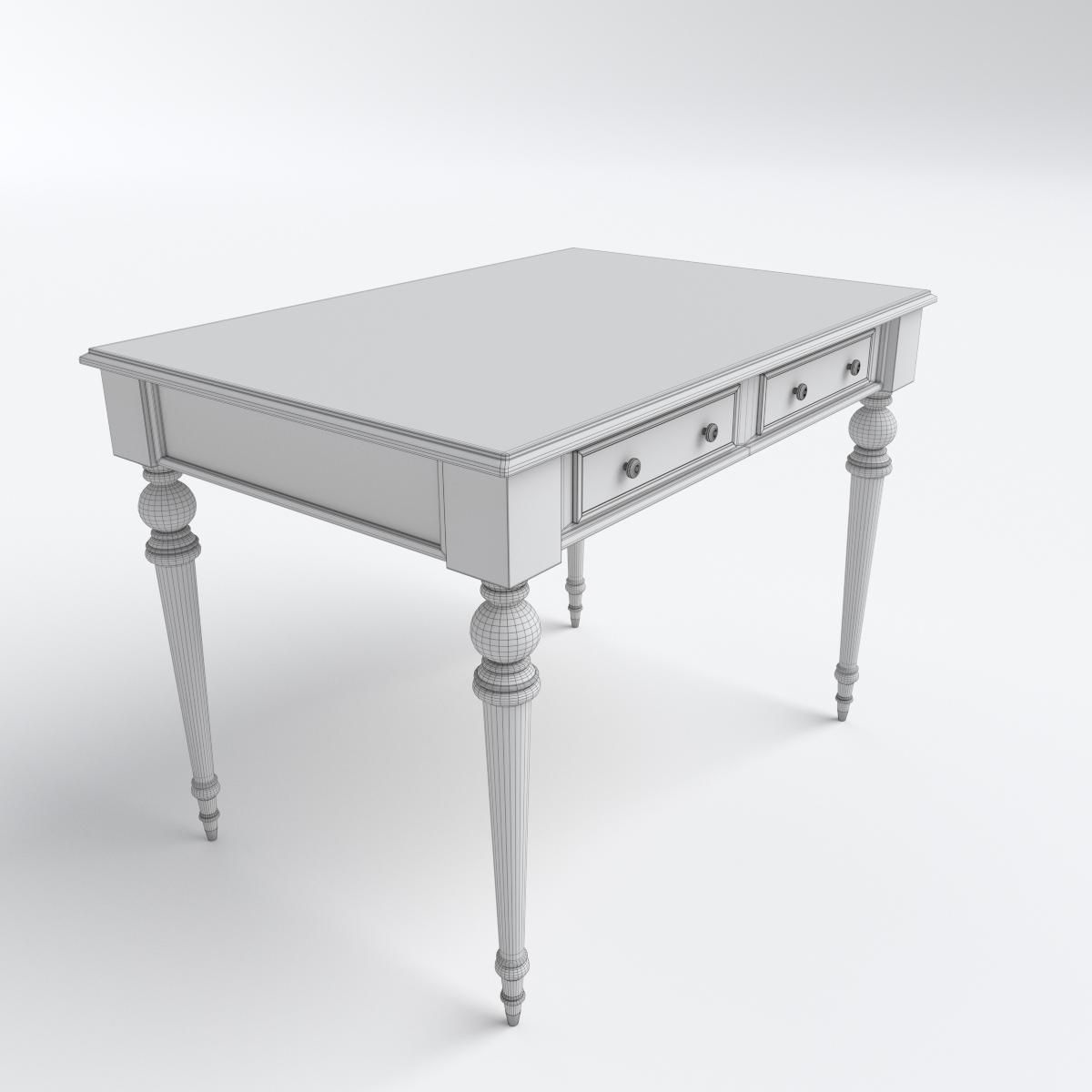 Hall Table 3D model_13