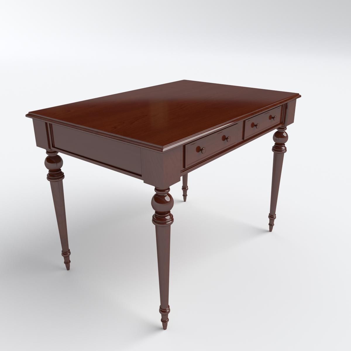 Hall Table 3D model_5