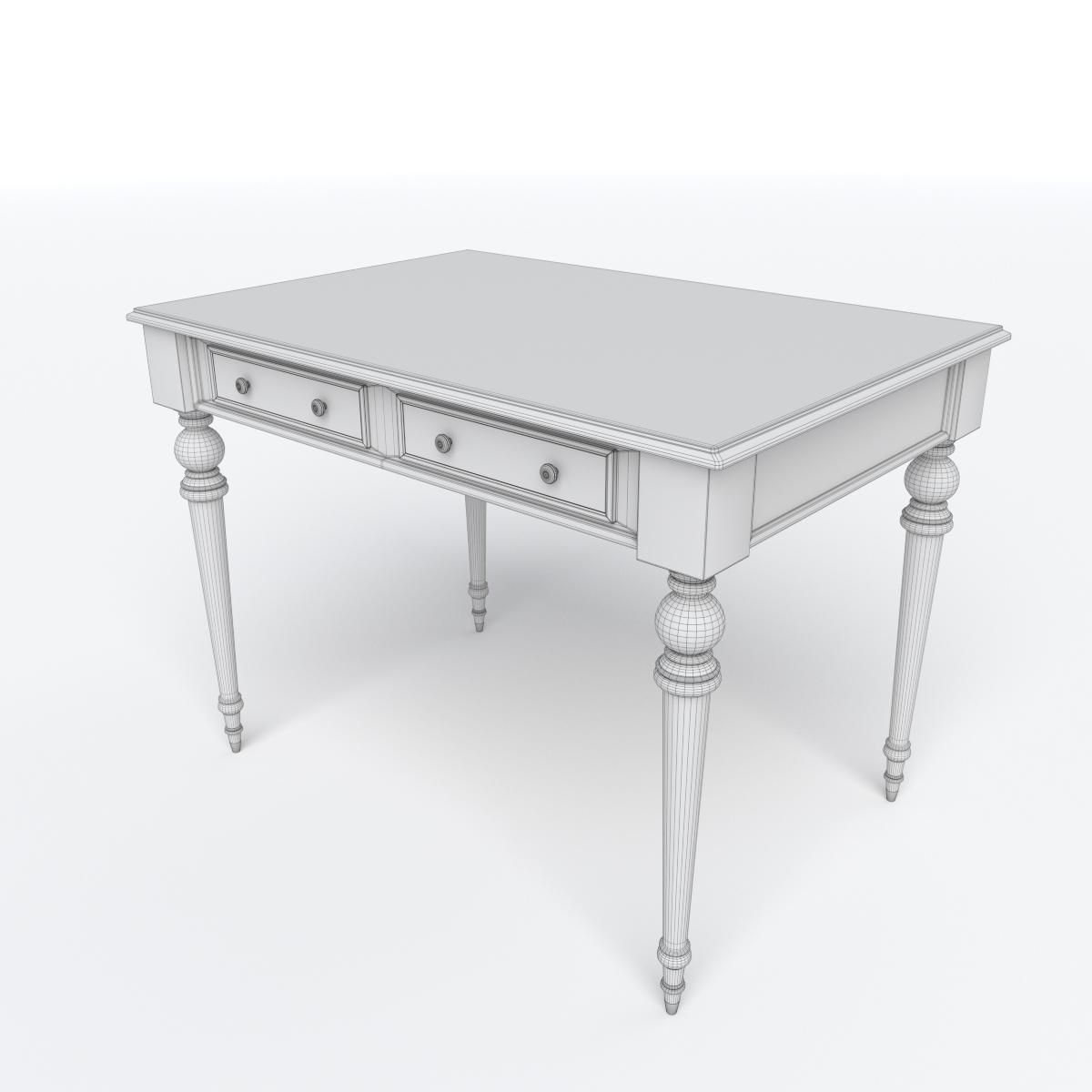Hall Table 3D model_10