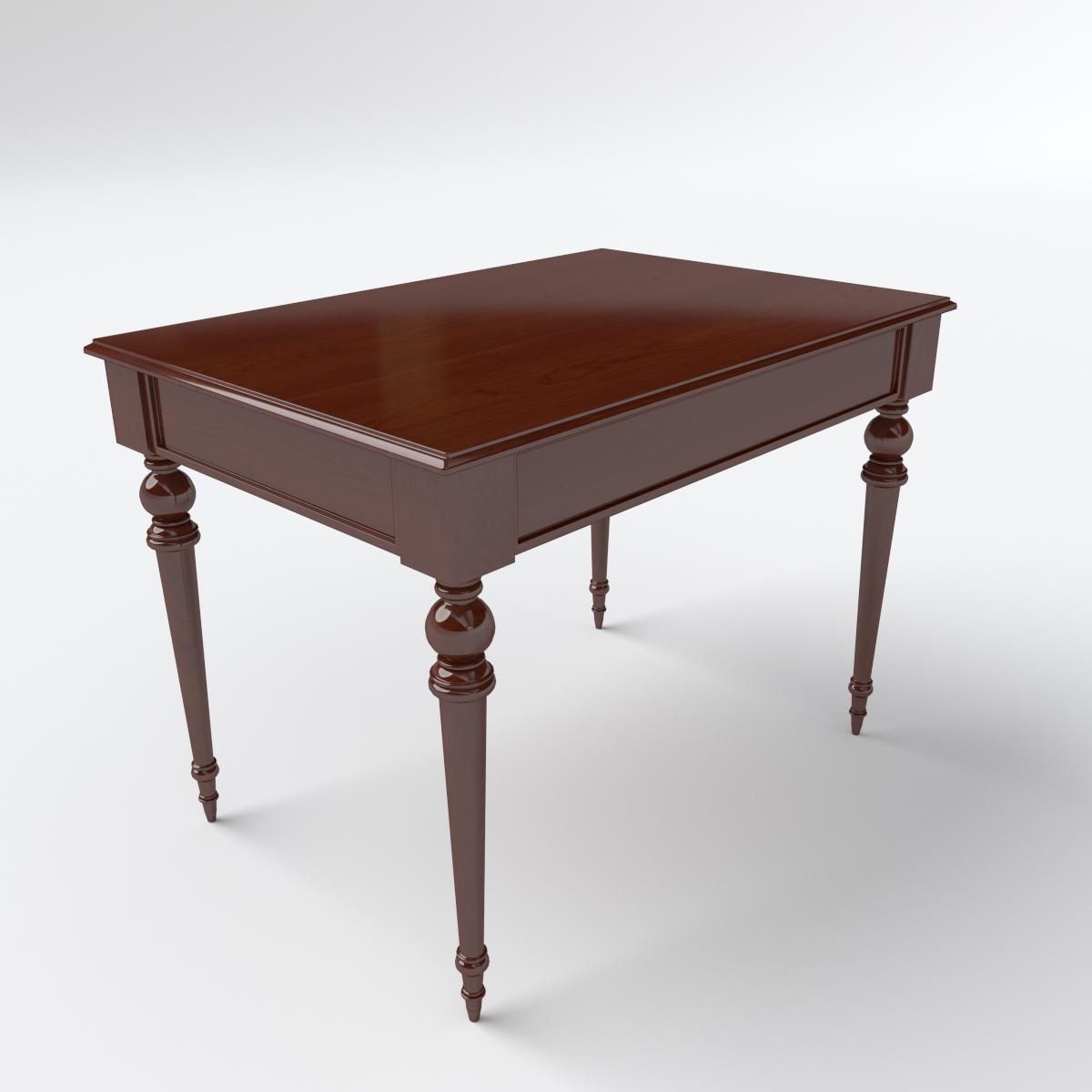 Hall Table 3D model_4