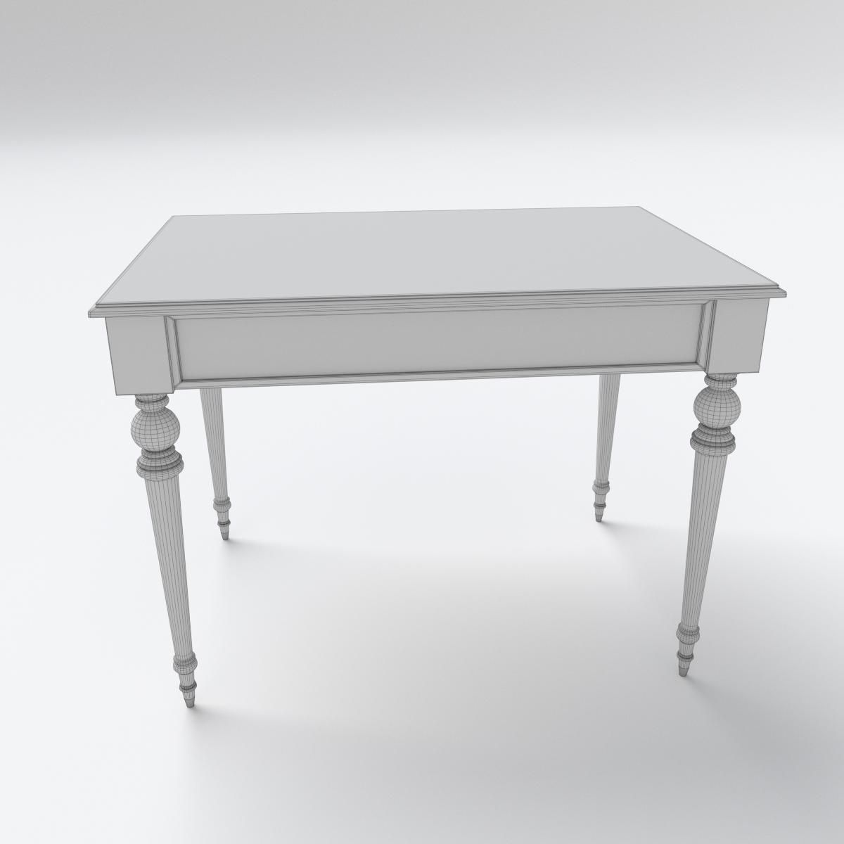 Hall Table 3D model_11
