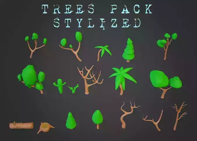 Stylized Trees Pack