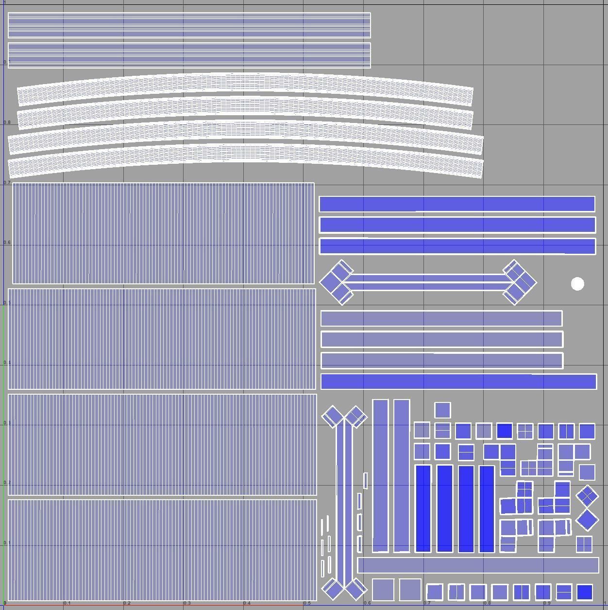 Luxury lamp Low-poly 3D model_8